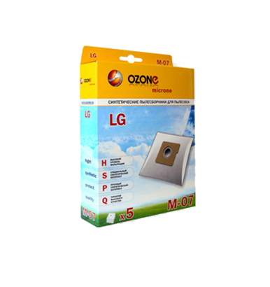 Пылесборник Ozone micron M-07 5шт (LG TB-33)